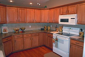 spacious kitchen