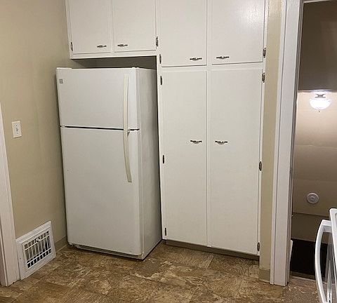 Storage continues in the large kitchen!
