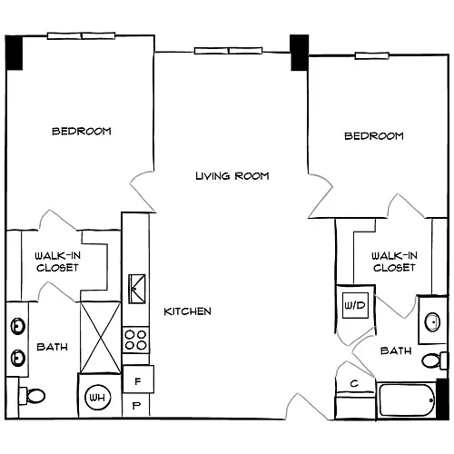 Floor plan Design 2B