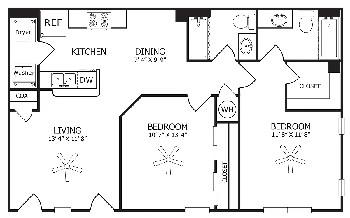 Floor plan B2