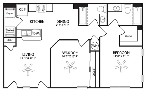 Floor plan B2