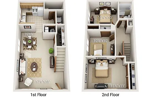 Floor plan CD1T Townhome