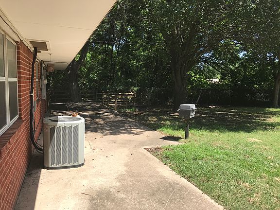 Backyard patio/deck view