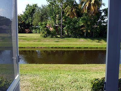 View from patio door