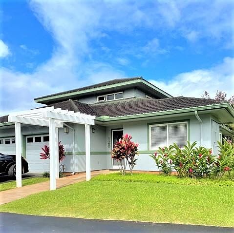 Single car garage. Two story, Master bedroom on each level.