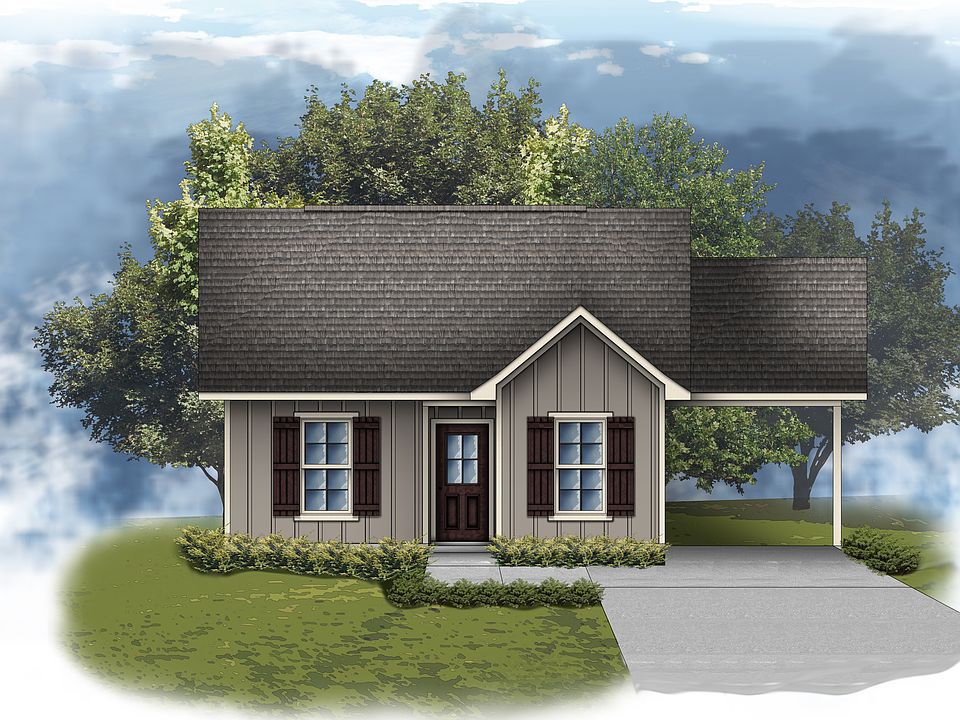 Haggard II J - Front Elevation - DSLD Homes