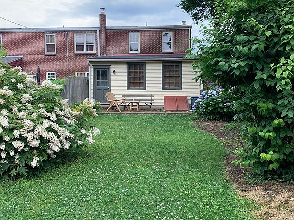 Rear looking back at house