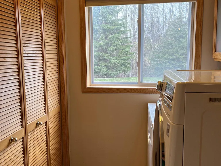 Laundry room.