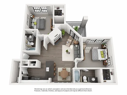 Floor plan B1