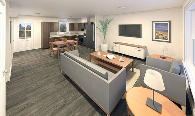 Living Room-1 Bedroom