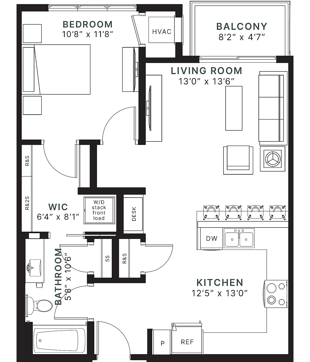 Floor plan Peppermint