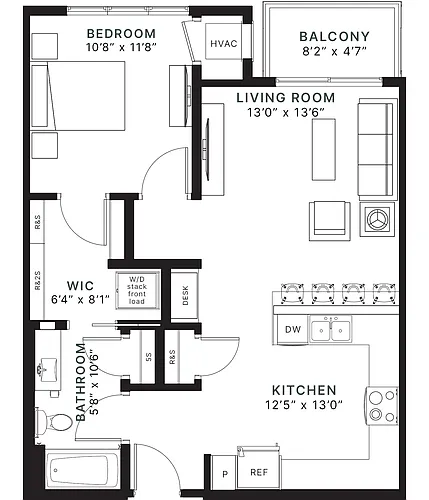Floor plan Peppermint