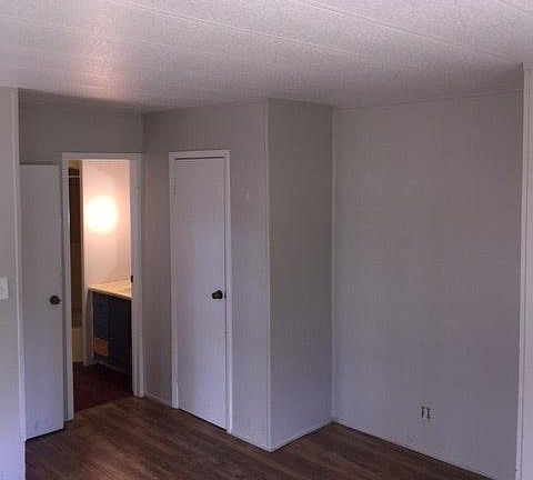 2nd bedroom with hardwood floor