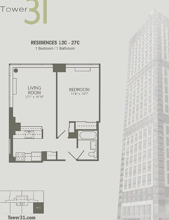 2nd image of 9 W 31st St APT 24C