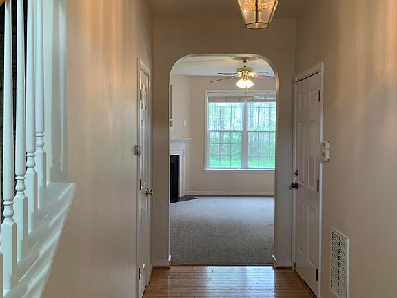 Powder room on your right, garage on your left. Private backyard - great for pets!