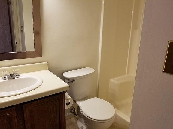 Master bathroom with walk in shower