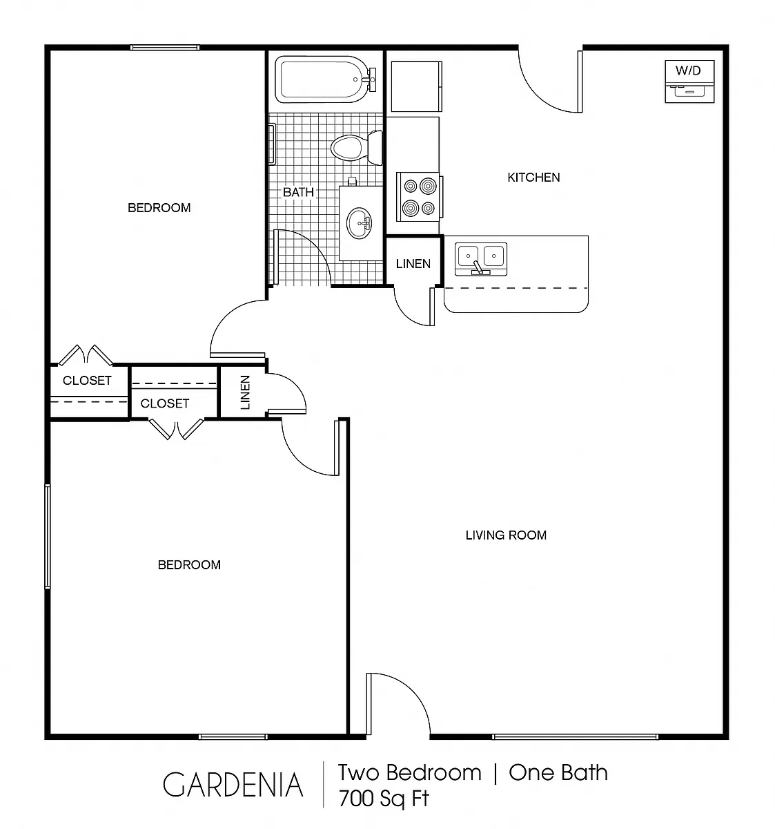 Floor plan Gardenia