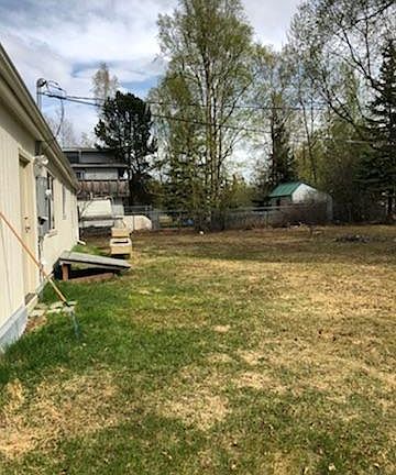 Portion of the backyard