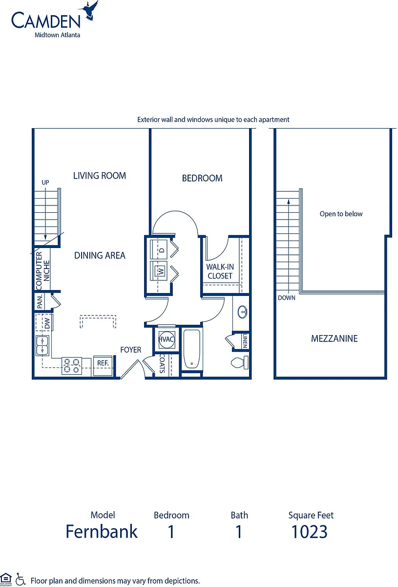 Floor plan Fernbank