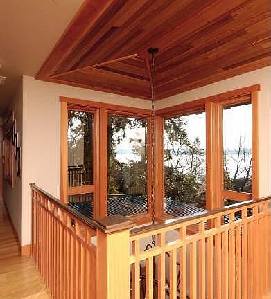 Northwest wood trim throughout