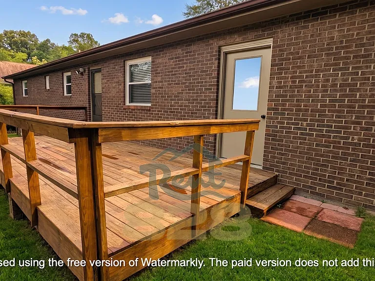 private back deck
