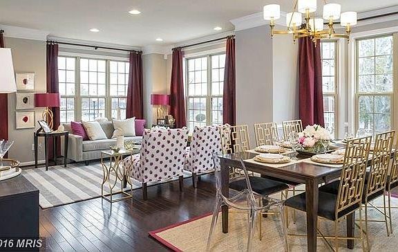 Dining Room- photos are of model home w/options