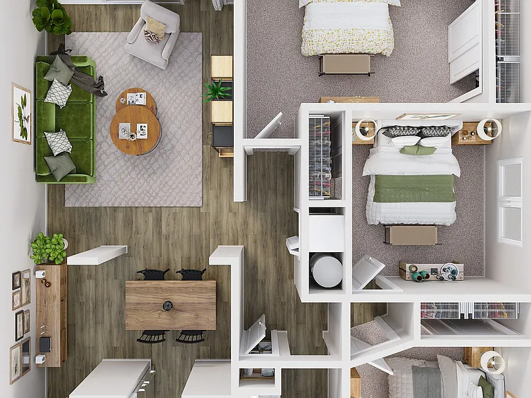 Three Bedroom Floor Plan Three Bedroom Floor Plan