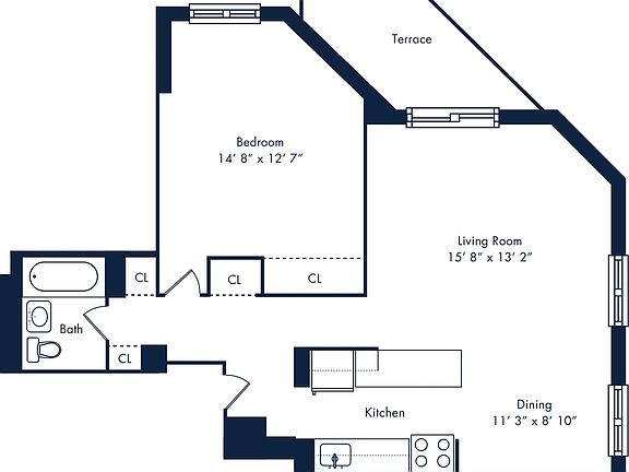 2nd image of 470 2nd Ave APT 12C