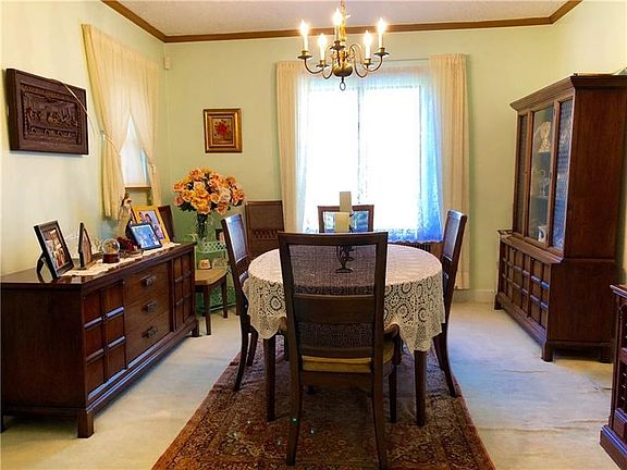 Entertain guests in the spacious formal dining room.