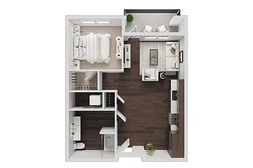Floor plan Basecamp - Quest