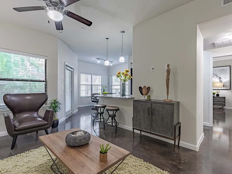 Living and Dining Rooms