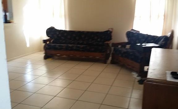 Living area down stairs.