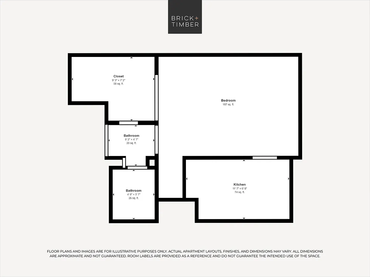 Floor plan Studio