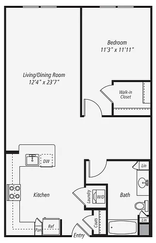 Floor plan A2-411-145-511-515