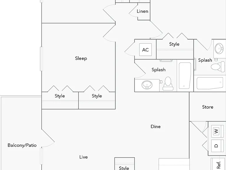 Derry | 3-Bedroom Floorplan Derry | 3-Bedroom Floorplan