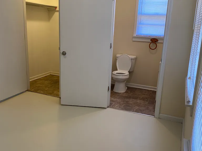Huge closet and half bath