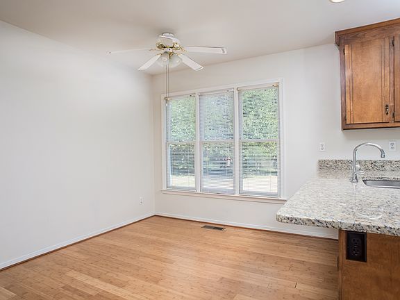 Bamboo floors in kitchen