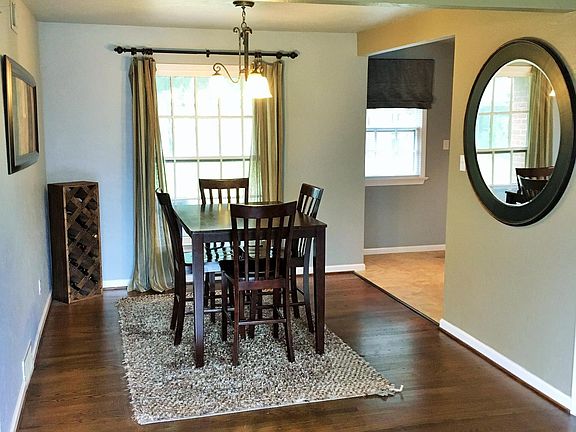 Dining room looking from living room
