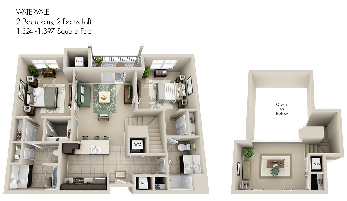 Floor plan Watervale with Sunroom