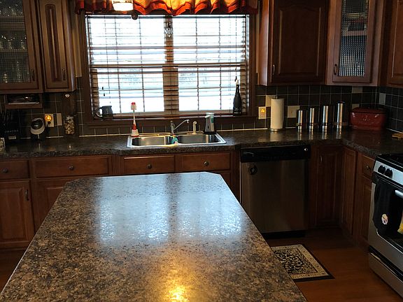 Large kitchen island