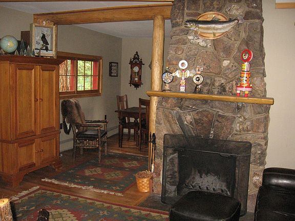 living room into dining room