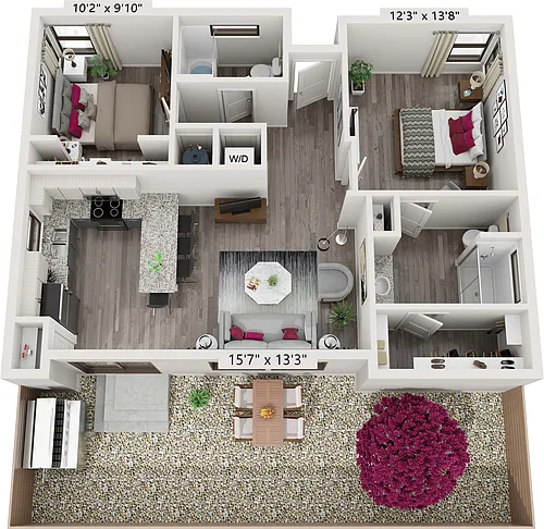 Floor plan B1