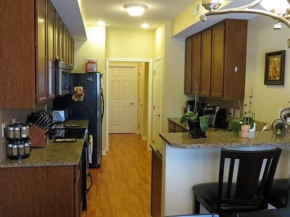 Kitchen with maple cabinets & granite countertops