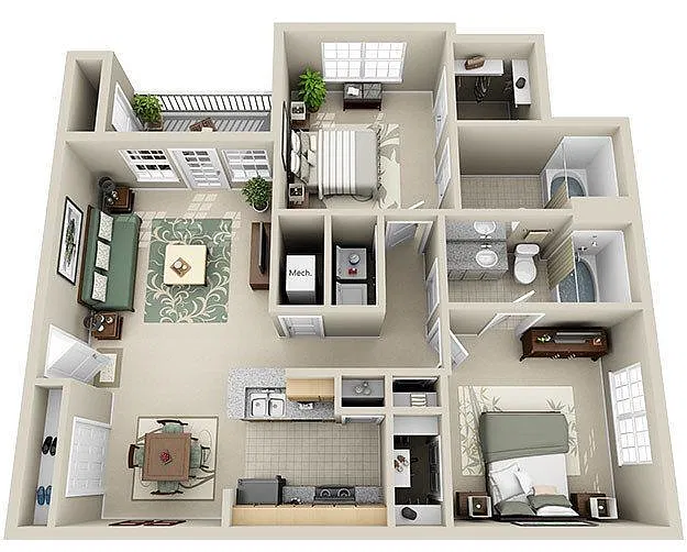 Floor plan Dogwood