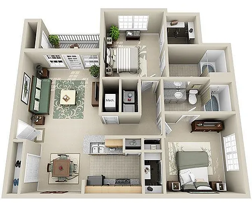 Floor plan Dogwood