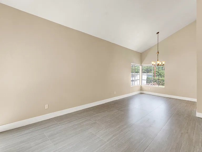 dining and living room