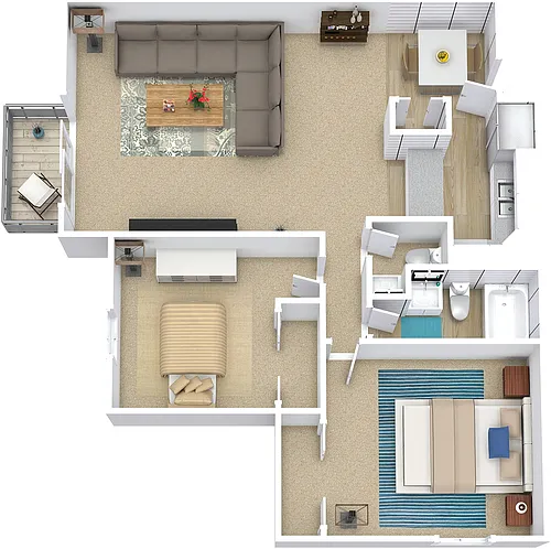 Floor plan Cottonwood