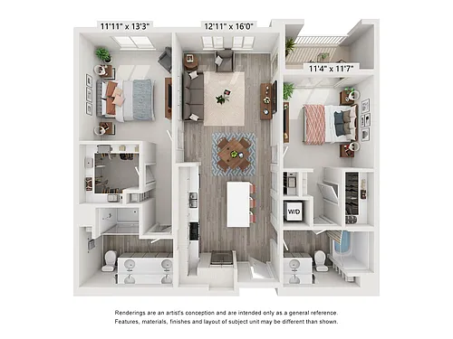 Floor plan B2