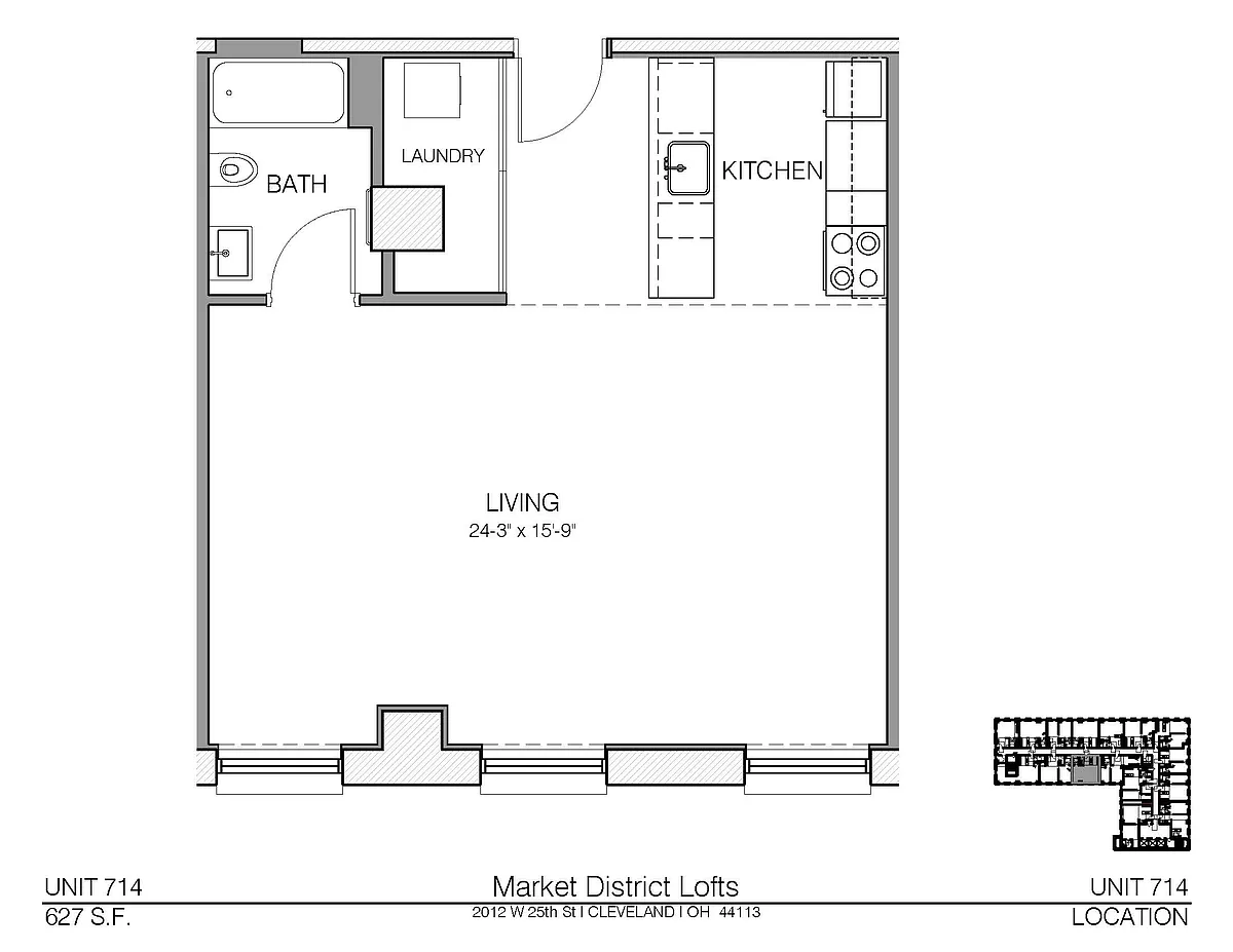 Floor plan 714