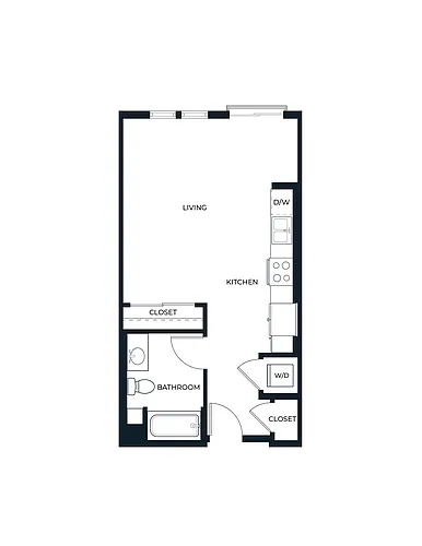 Floor plan Studio S3
